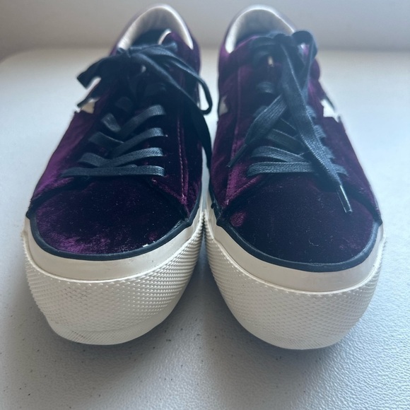 Converse velvet chunky woman’s sneakers - Picture 3 of 10